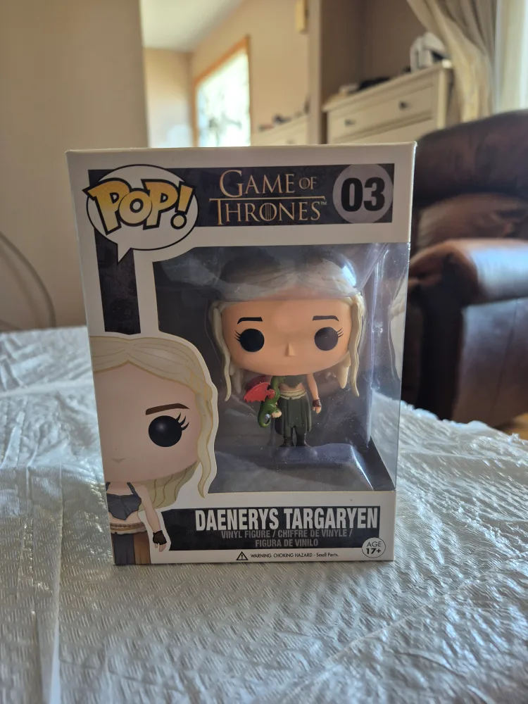 Game of Thrones Funko Pops - Arya, Daenerys, Jon, Ned image indicator(4)