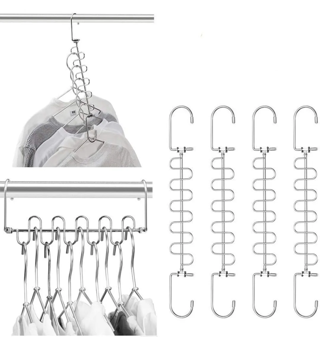 Space Saving Clothes Hangers - pack of 12 image indicator(2)