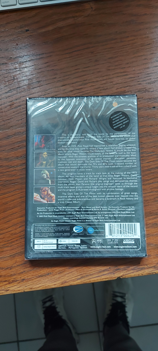 Pink Floyd - The Dark Side Of The Moon DVD - photo 2