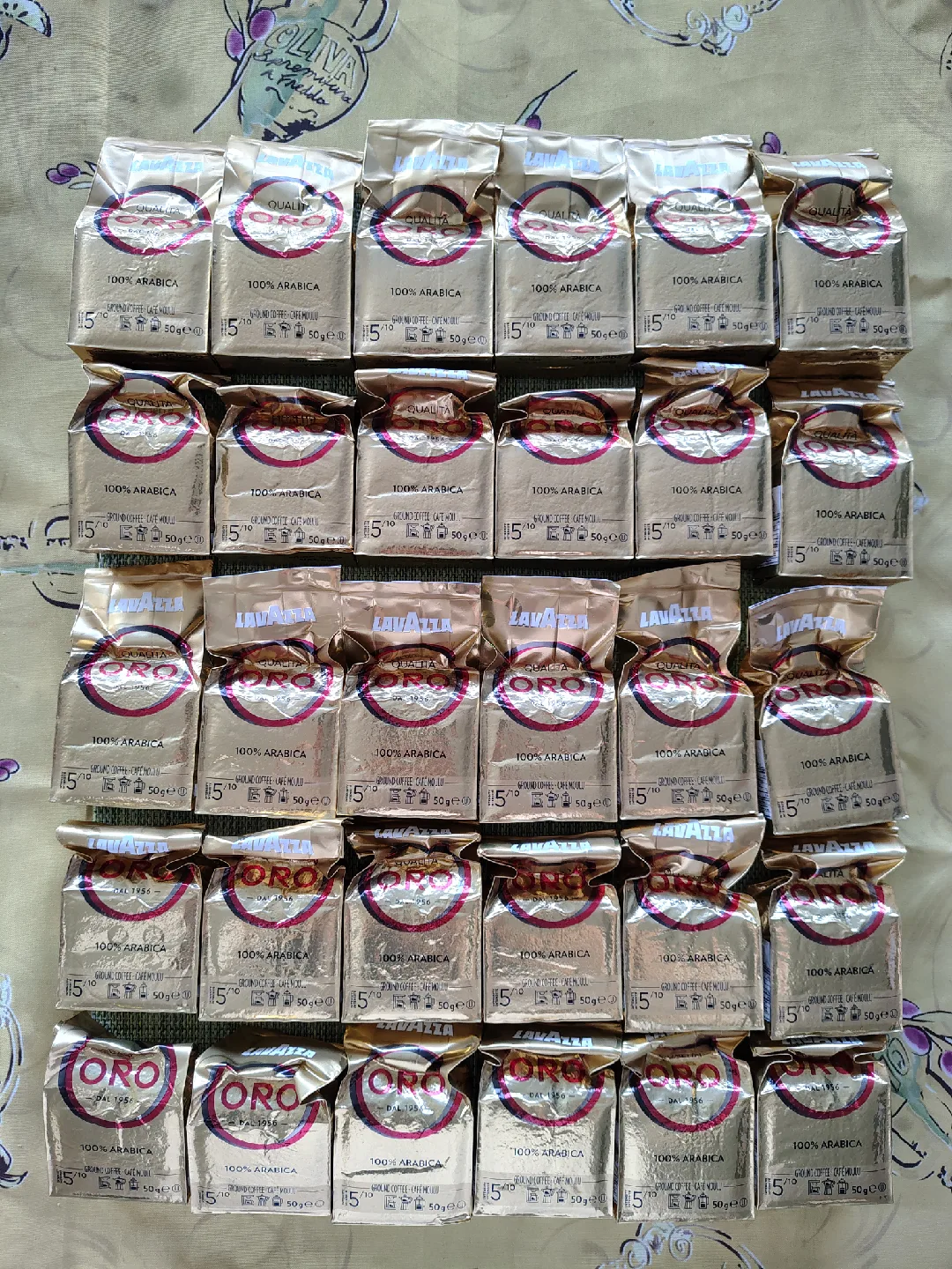 50 Lavazza Qualita Oro ground coffee -50g each (2.5 kg total) image indicator(3)