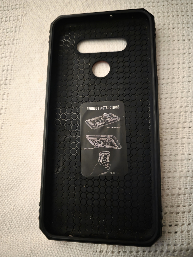LG K500MM Cell Phone with Red Case - photo 3