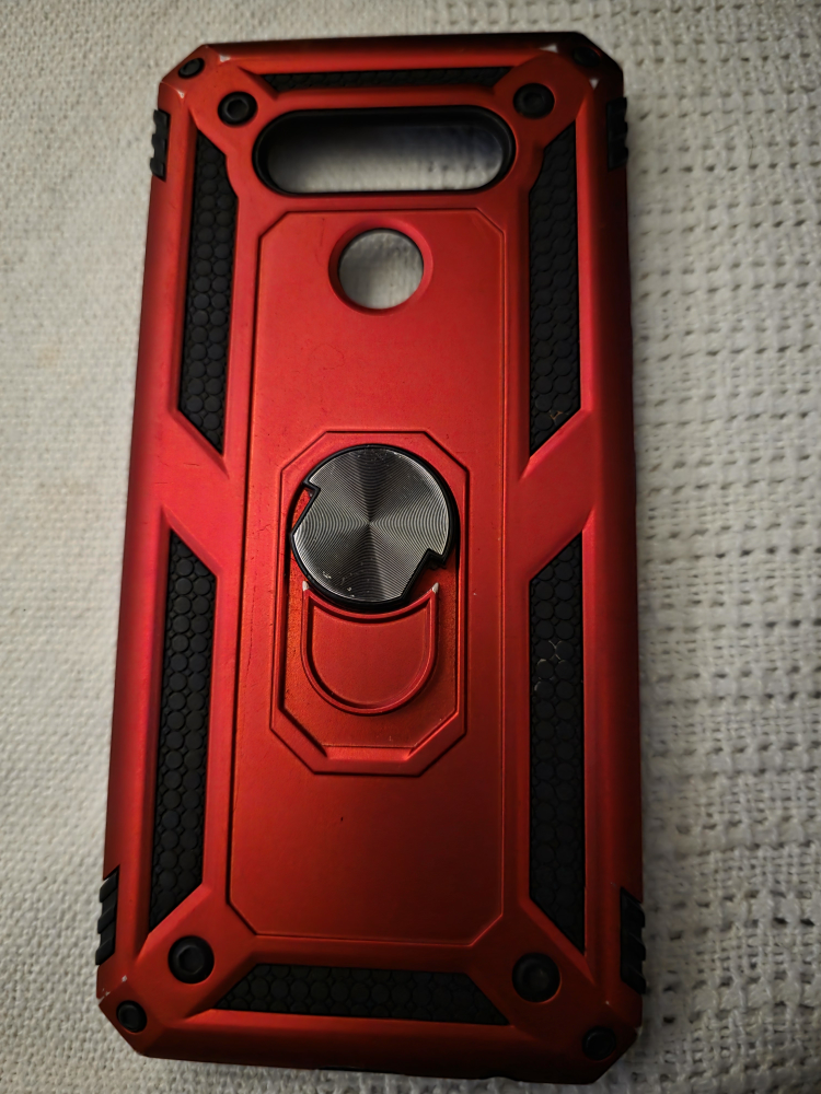 LG K500MM Cell Phone with Red Case - photo 4