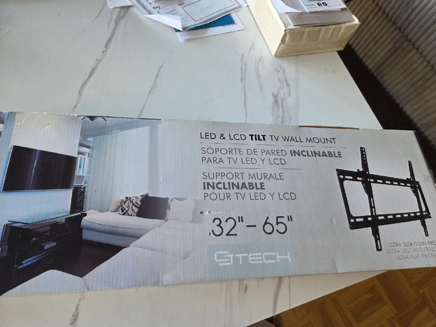 CJ Tech 32"-65" LED/LCD Tilt TV Wall Mount - NEW