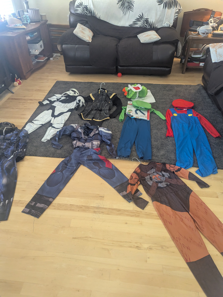 Assorted Kids' Costumes - Mario, Luigi, Yoshi, More! - photo 3