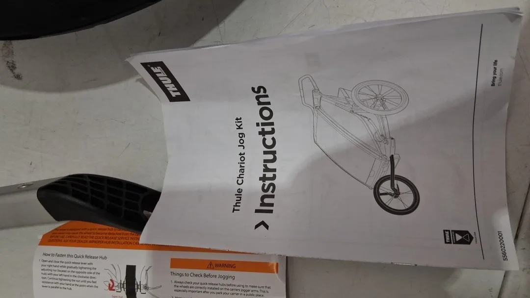 Thule Chariot 2 Jogging Kit - double - 12" image indicator(5)