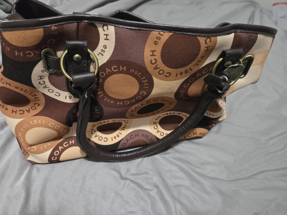 Coach Est. 1941 Brown Patterned Handbag - photo 3