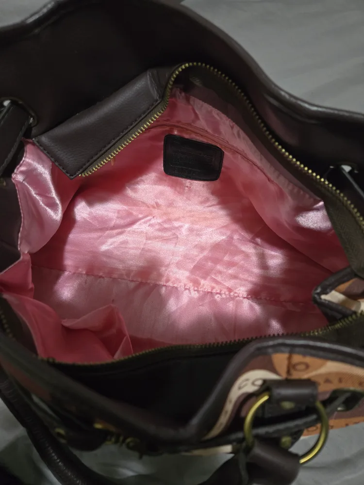 Coach Est. 1941 Brown Patterned Handbag image indicator(6)