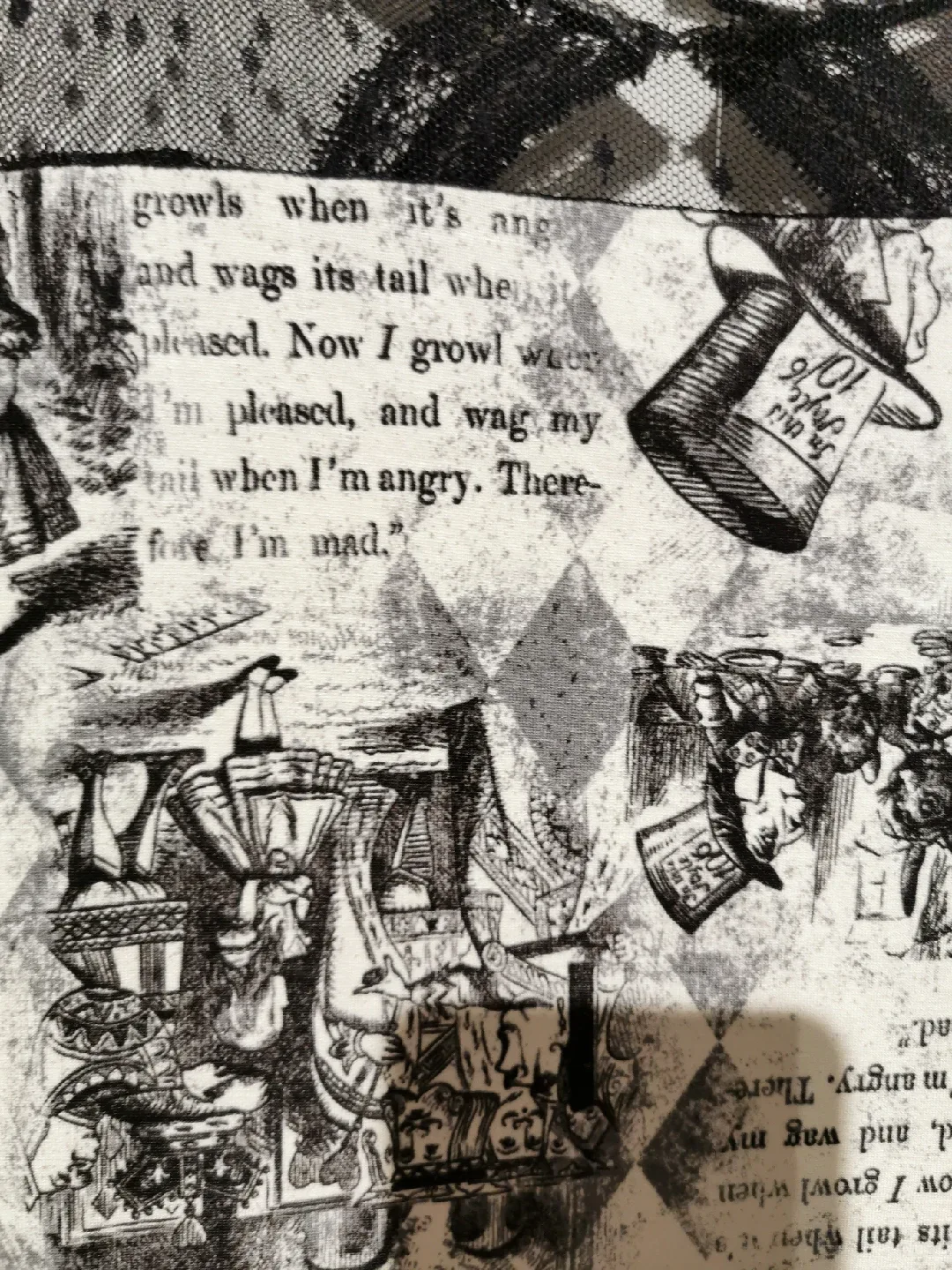 NWT medium Hot Topic Alice In Wonderland Storybook Dress image indicator(7)