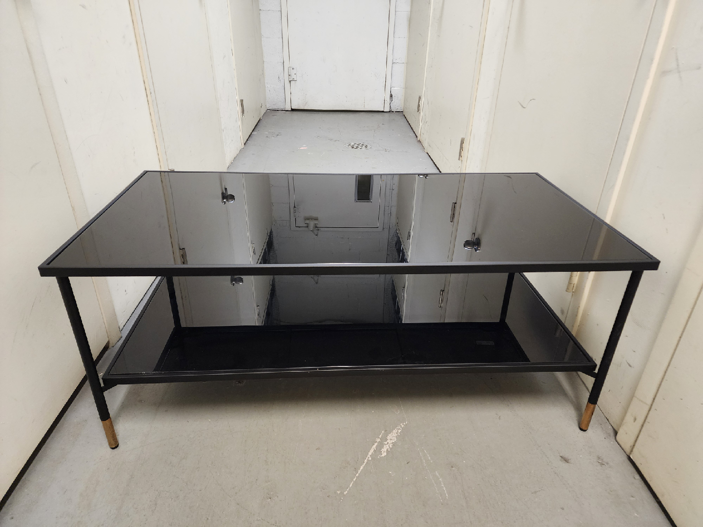 IKEA ÄSPERÖD Coffee Table - Black/Glass Black - photo 3