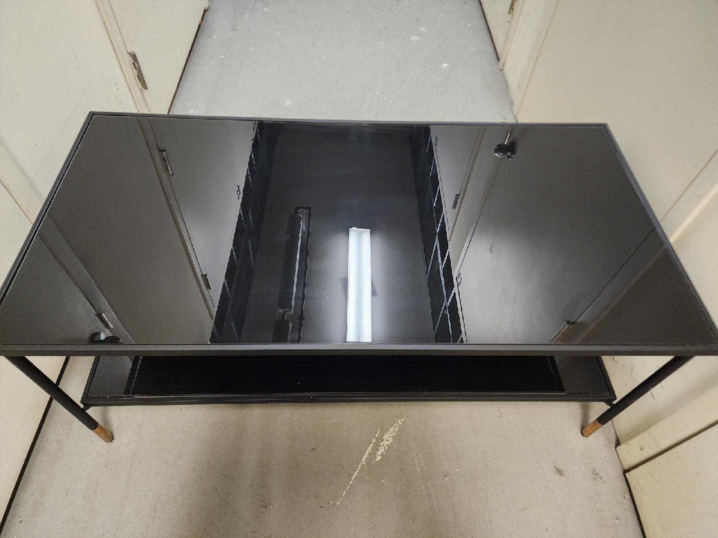 IKEA ÄSPERÖD Coffee Table - Black/Glass Black - photo 5