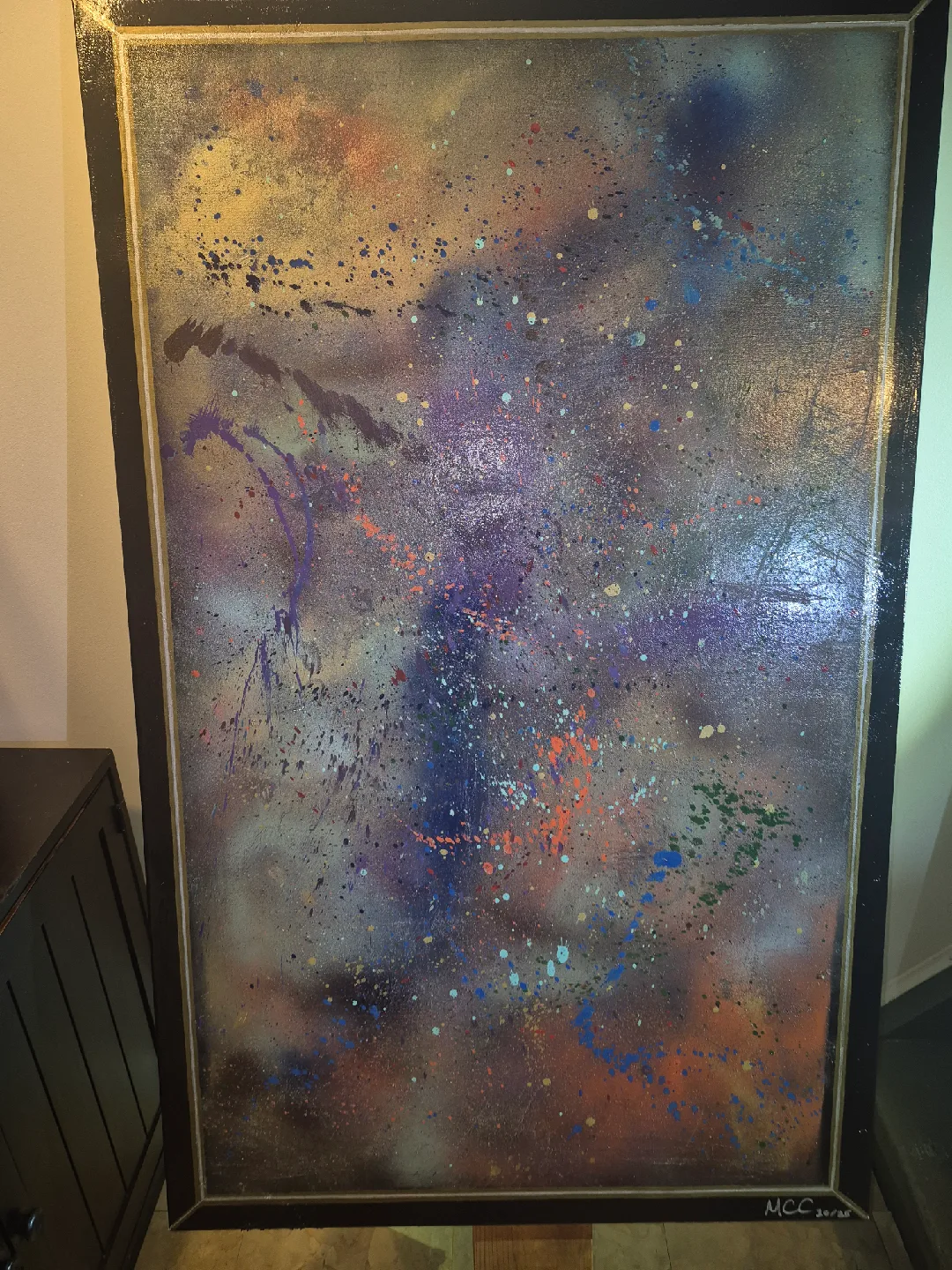 Abstract Framed Painting image indicator(2)