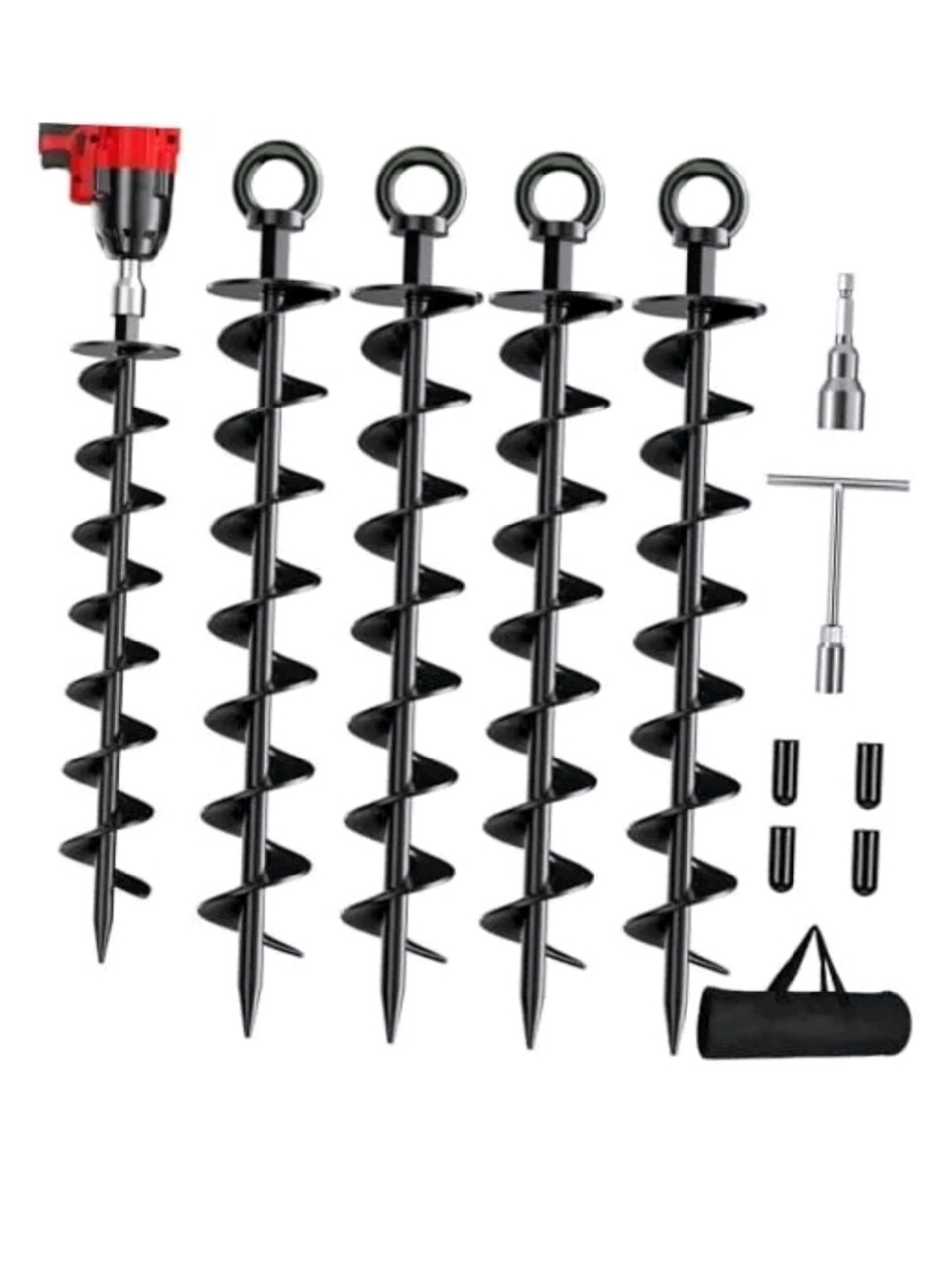 Ground Anchors - Full Spiral Design
