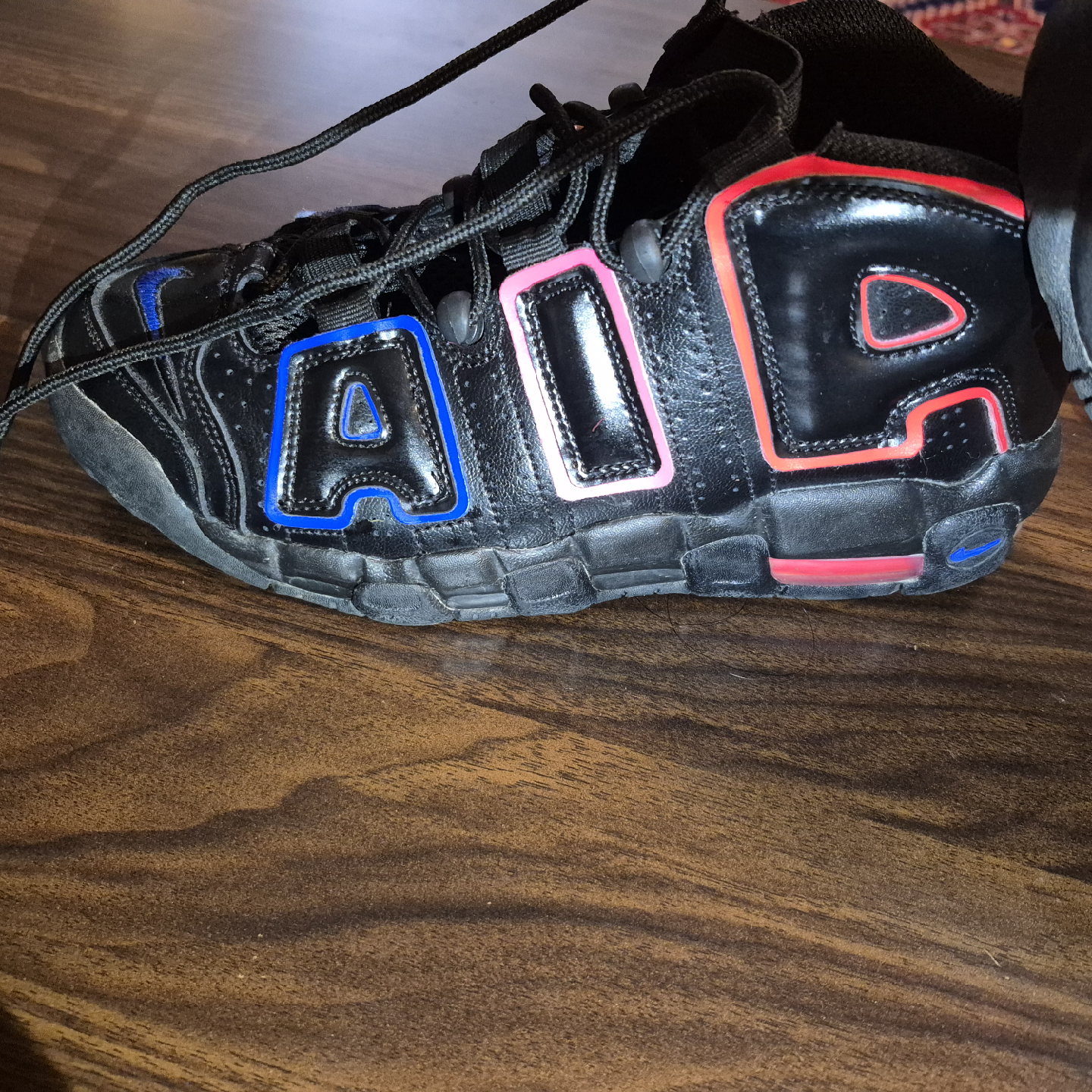 Nike Air More Uptempo Black - photo 3