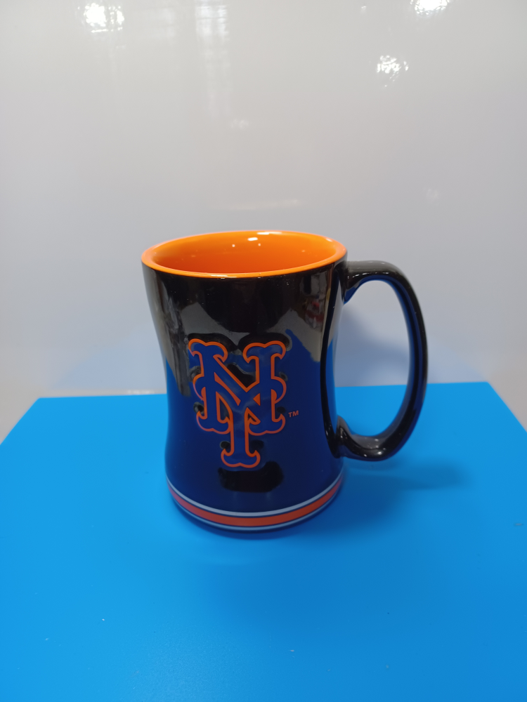 Boelter Brands New York Metz Relief Sculpture Ceramic Coffee Mug