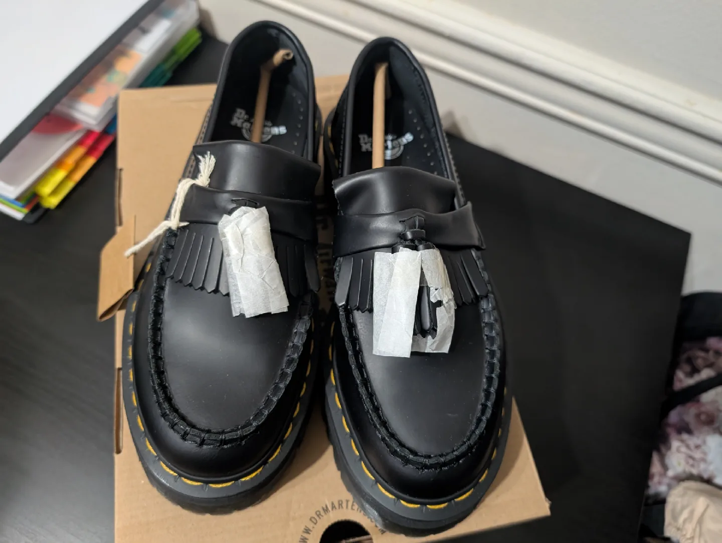 New Dr. Martens Adrian Quad Loafers US 6 image indicator(2)