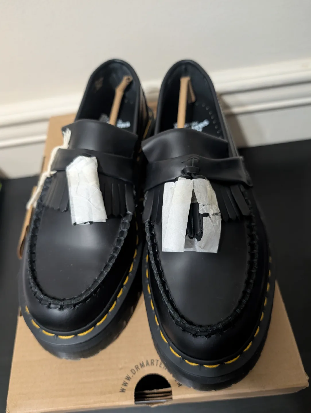 New Dr. Martens Adrian Quad Loafers US 6 image indicator(6)