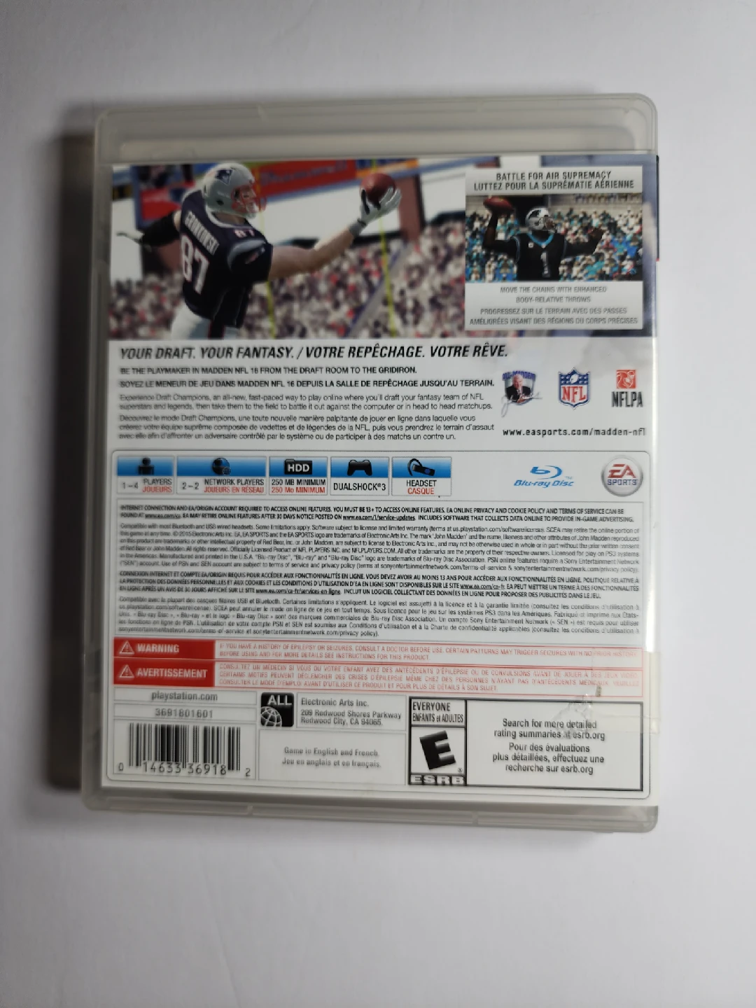 Madden NFL 16 for PS3 - photo 2