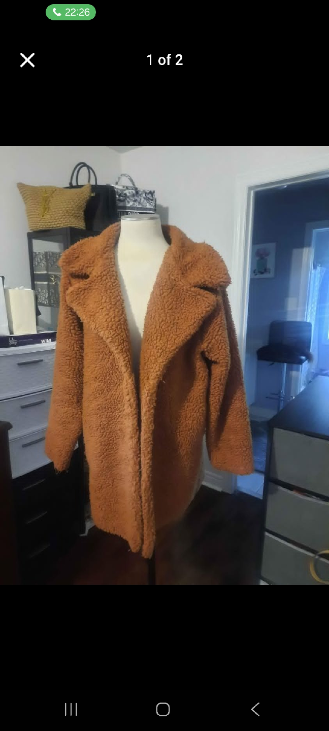 Teddy Bear Brown Coat