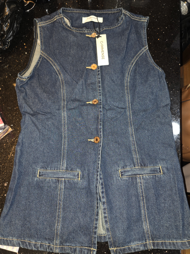Commense Denim Vest - Size M