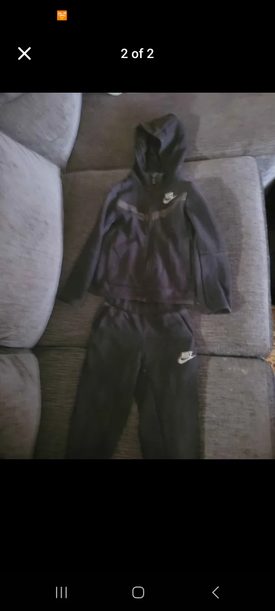 Nike Tec Tracksuit - Black 3T image indicator(2)