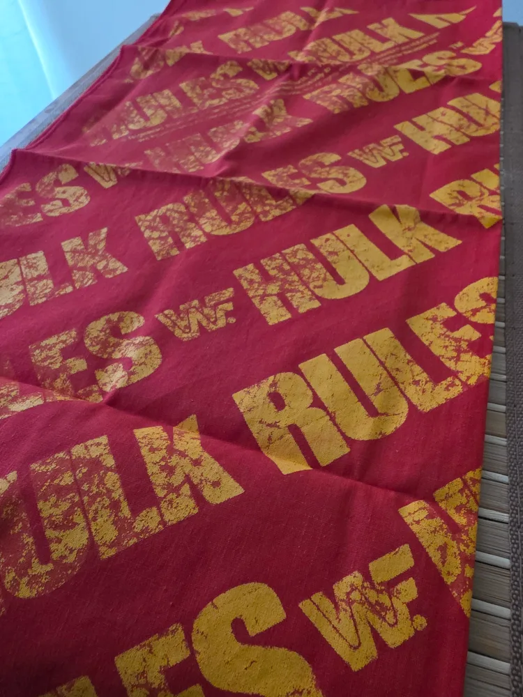 Vintage WWF Hulk Rules Towel image indicator(4)