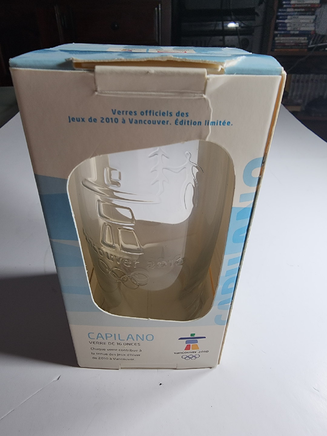 Capilano Vancouver 2010 Olympic 16 oz Glass - photo 4