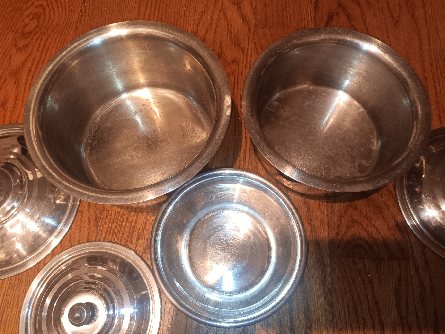Stainless Steel Cooking Pots with Lids - photo 2