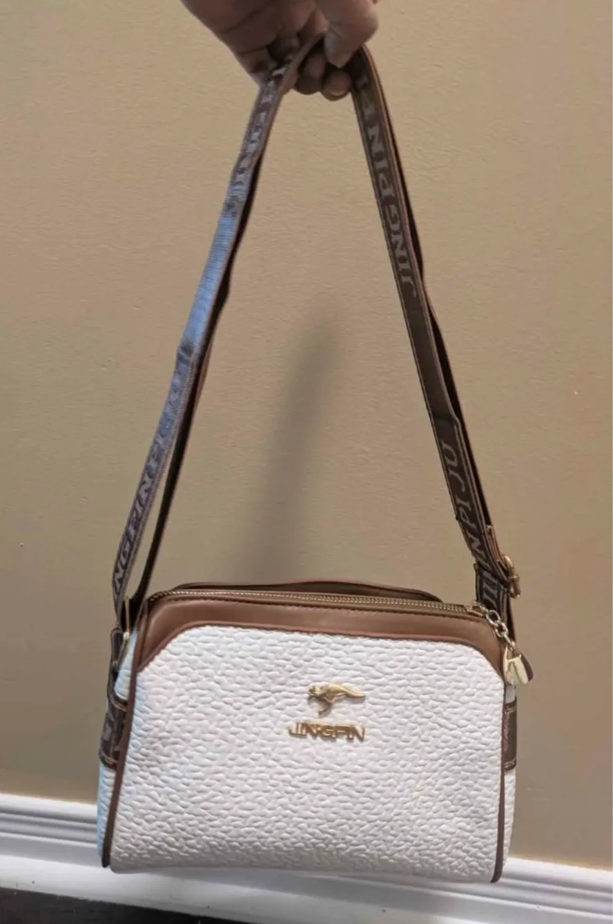brand new stylish Beige Crossbody Bag for women image indicator(2)