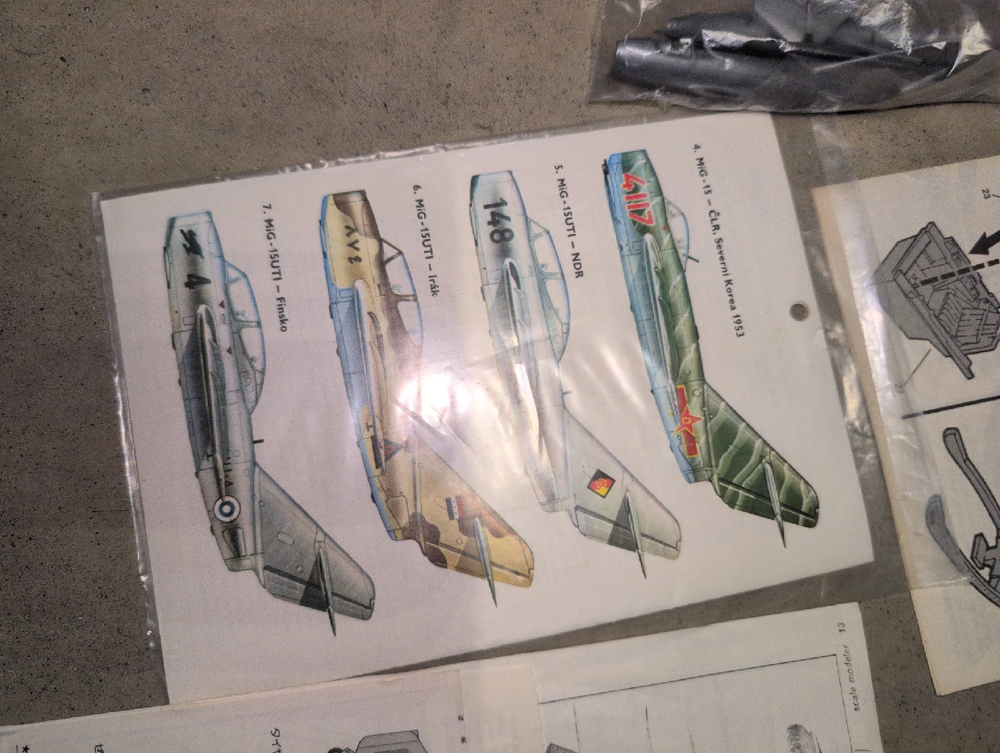 Vintage Model Airplane Kits - Century & MIG - photo 2