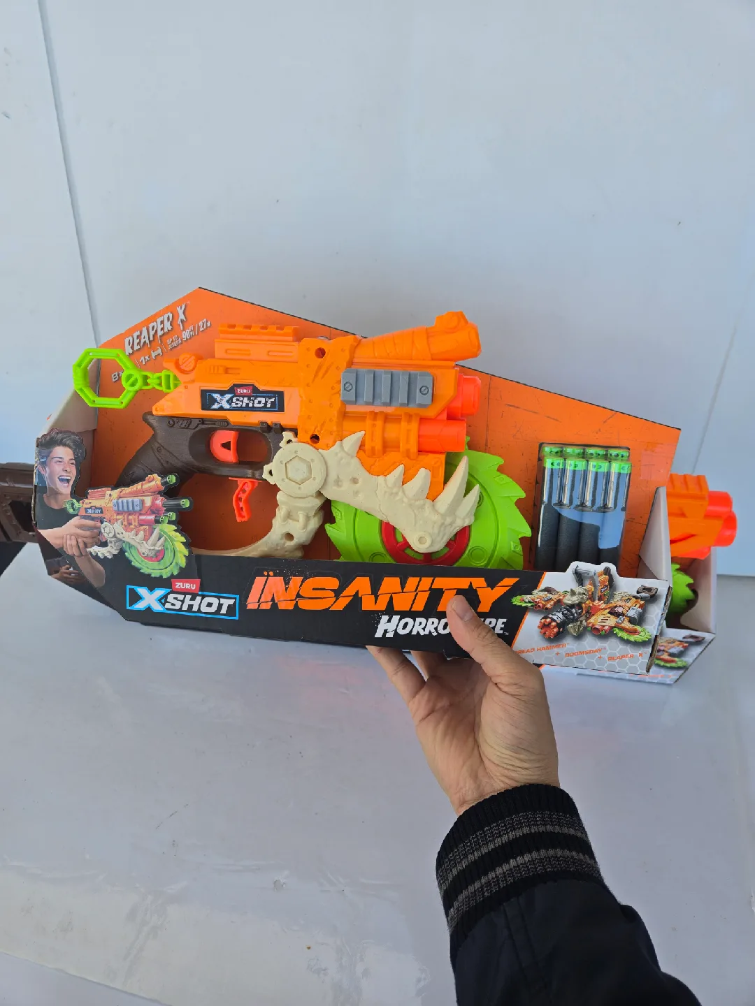 2 xshot zuru reaper x insanity horror gun and rifle image indicator(9)