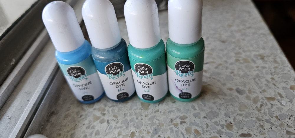 Color Pour Resin Dye Lot - Transparent & Opaque - photo 2
