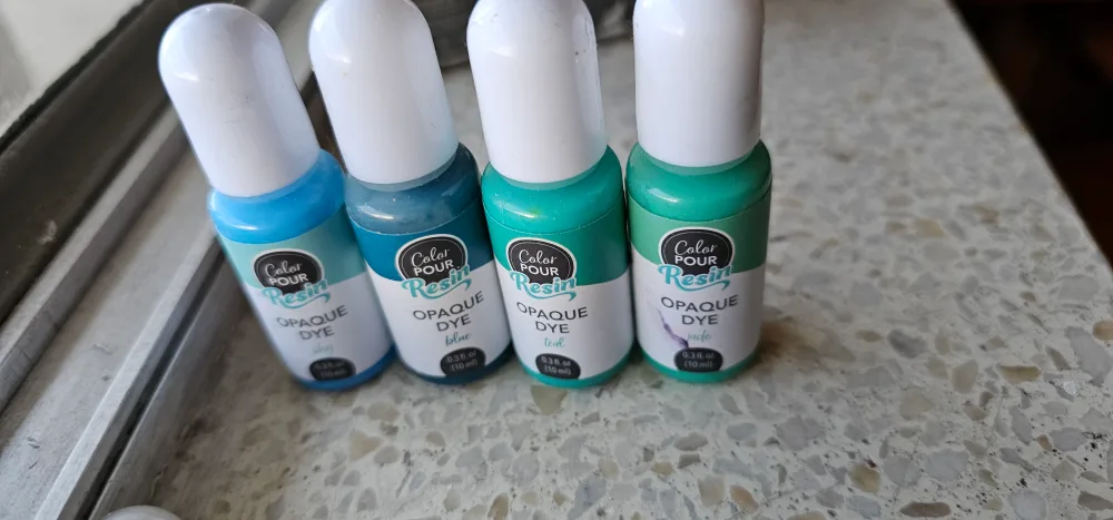 Color Pour Resin Dye Lot - Transparent & Opaque image indicator(2)