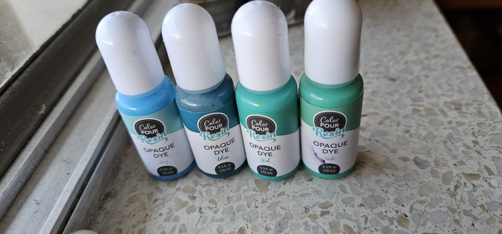 Color Pour Resin Dye Lot - Transparent & Opaque - photo 5