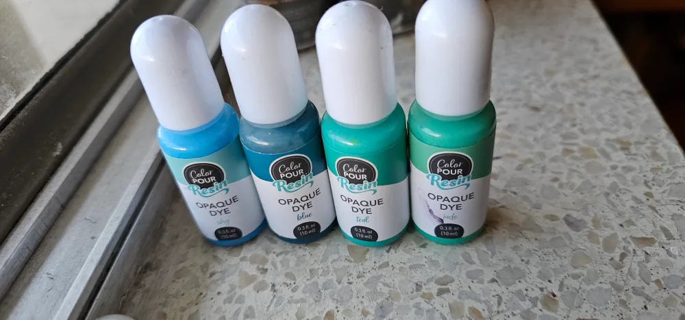 Color Pour Resin Dye Lot - Transparent & Opaque image indicator(5)