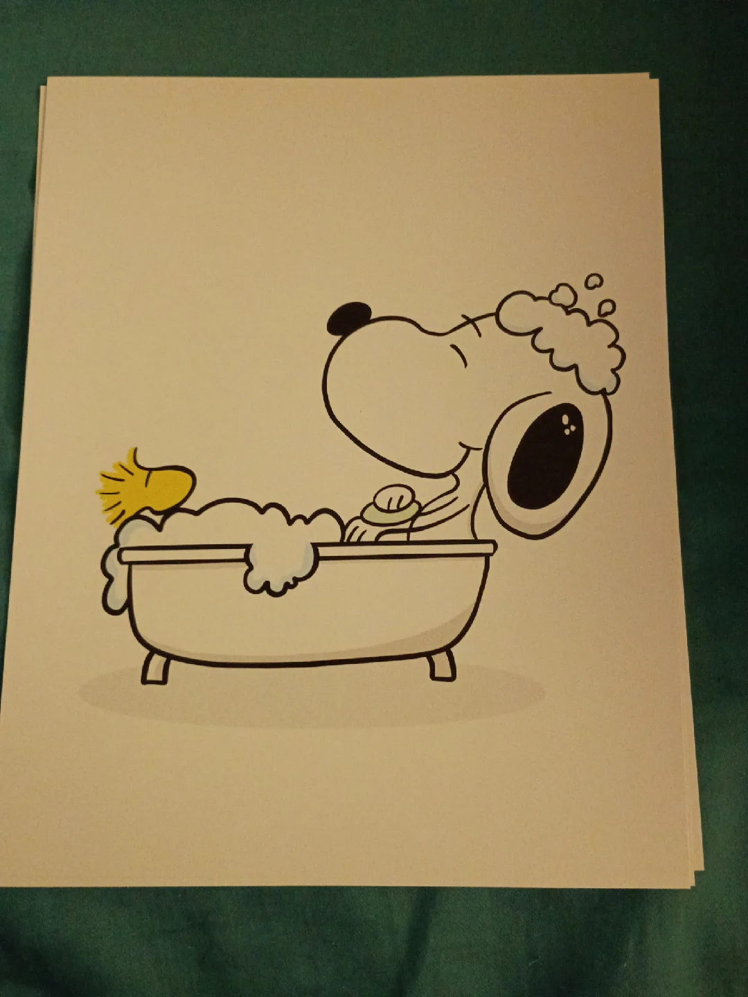 Snoopy Bathroom Art Prints thumbnail