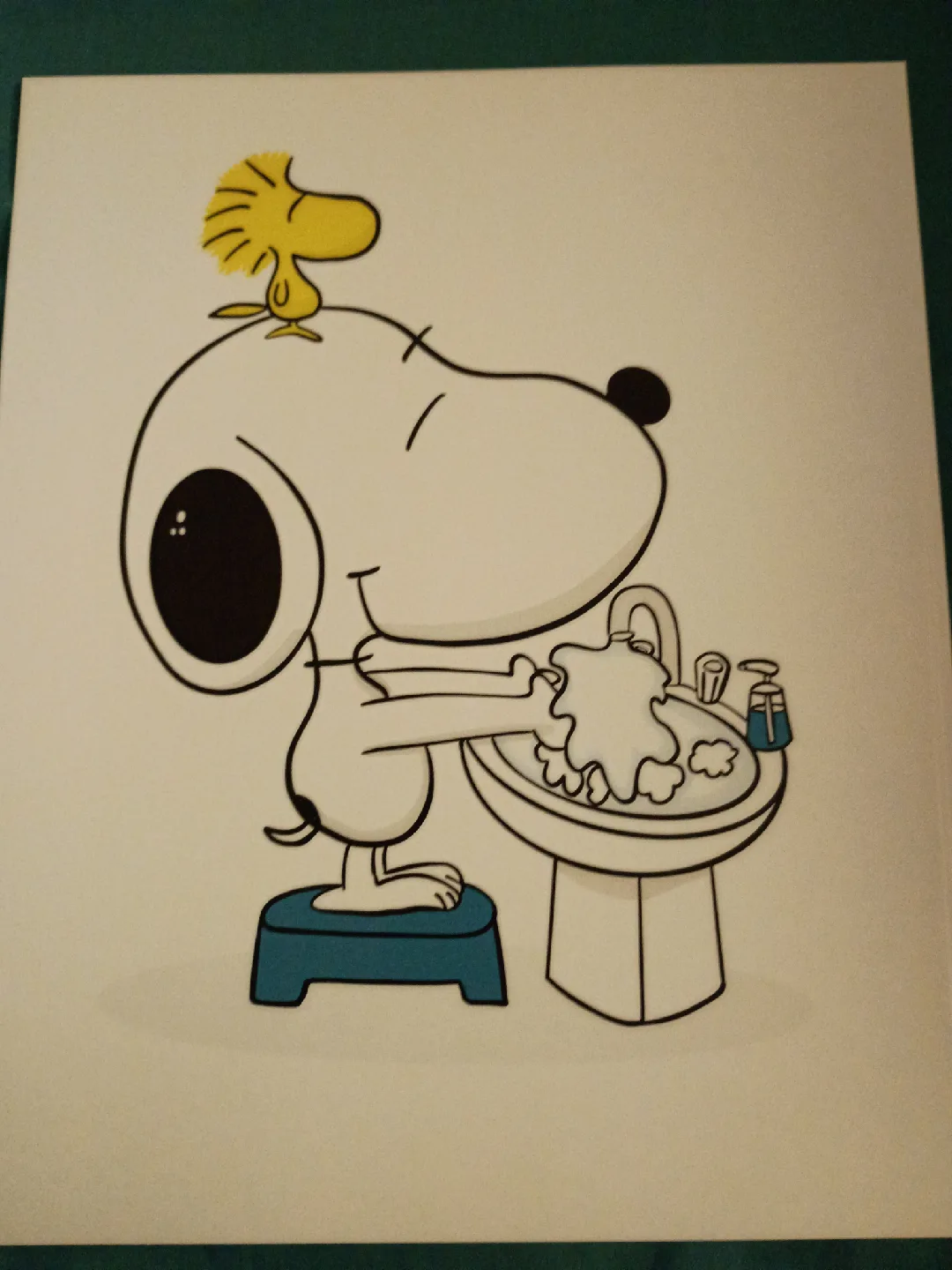 Snoopy Bathroom Art Prints image indicator(2)