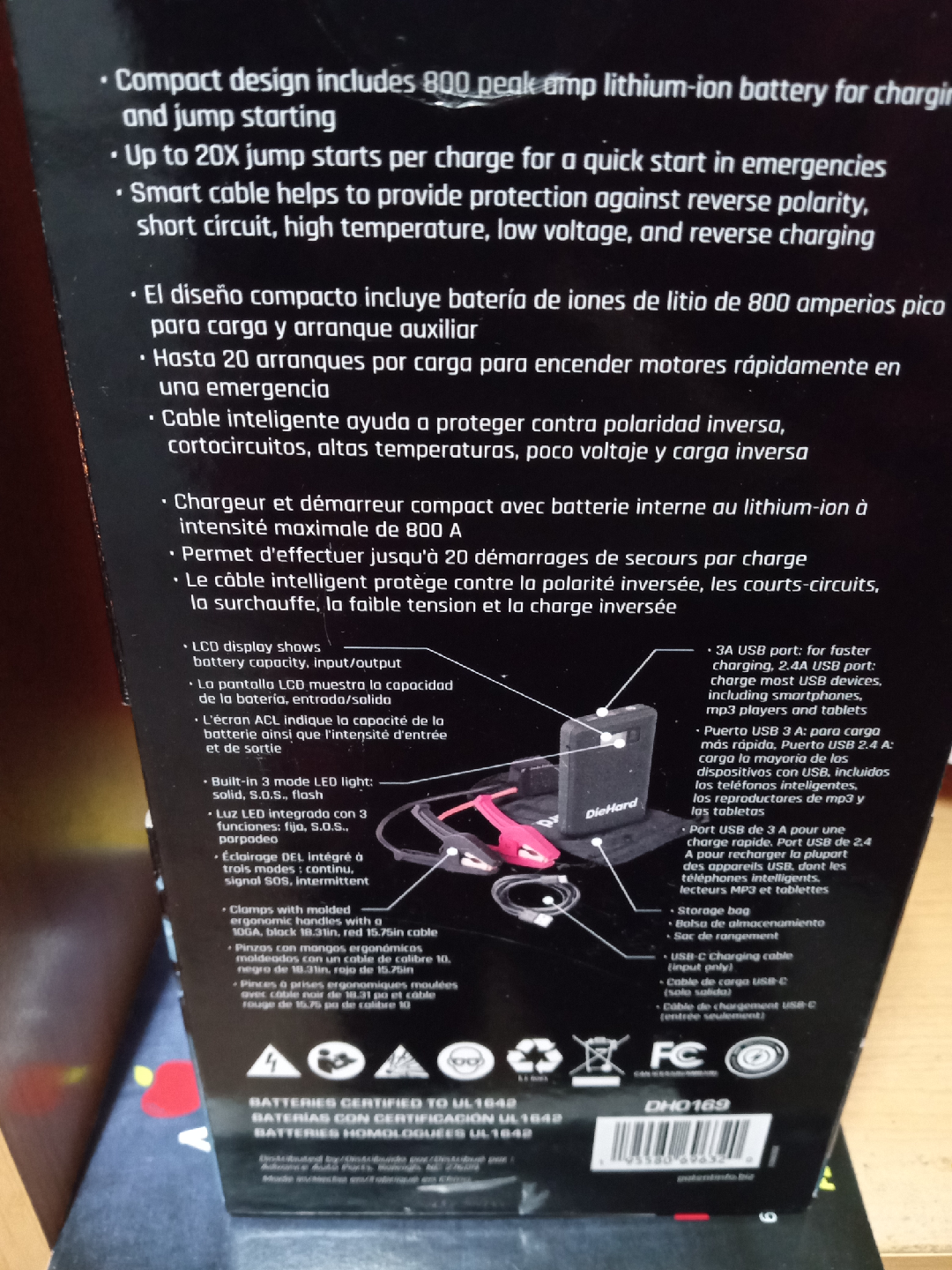 New"DieHard Power Pack Jump Starter - New in Box! - photo 2