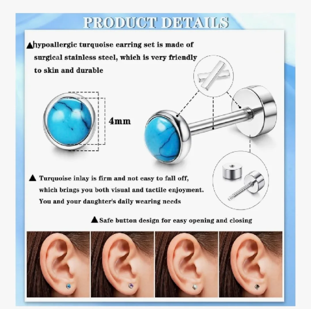 Assorted Stud Earrings image indicator(3)