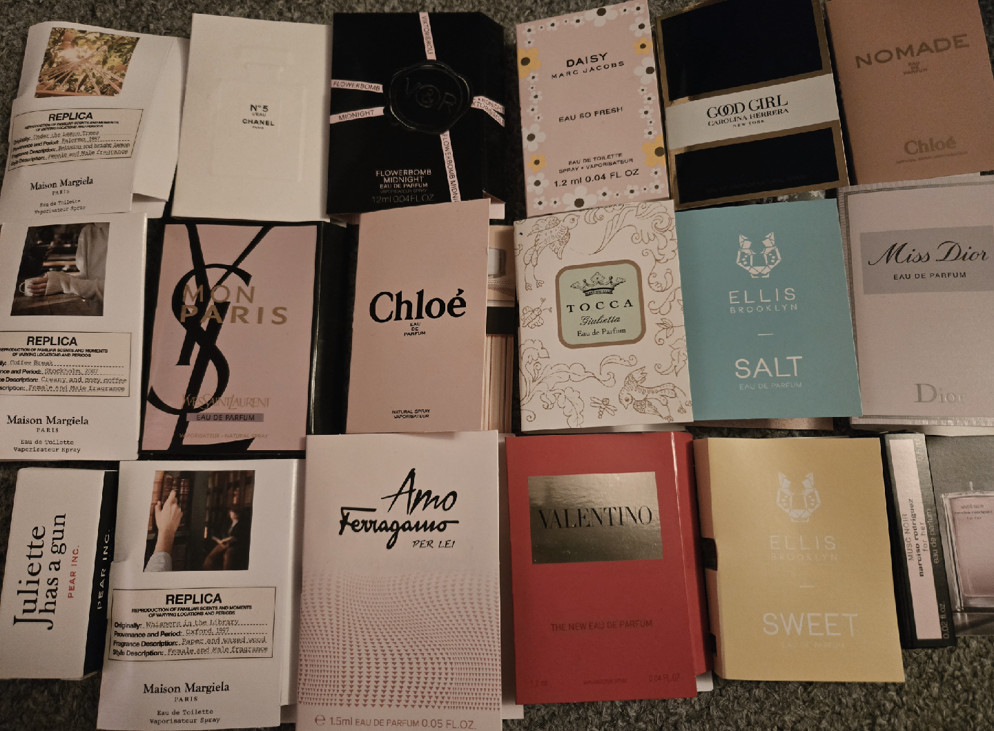 Designer Perfume Samples: Maison Margiela, Dior, Chloe & More!