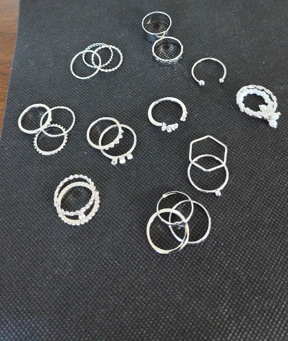Assorted Silver Rings - Jewellery thumbnail