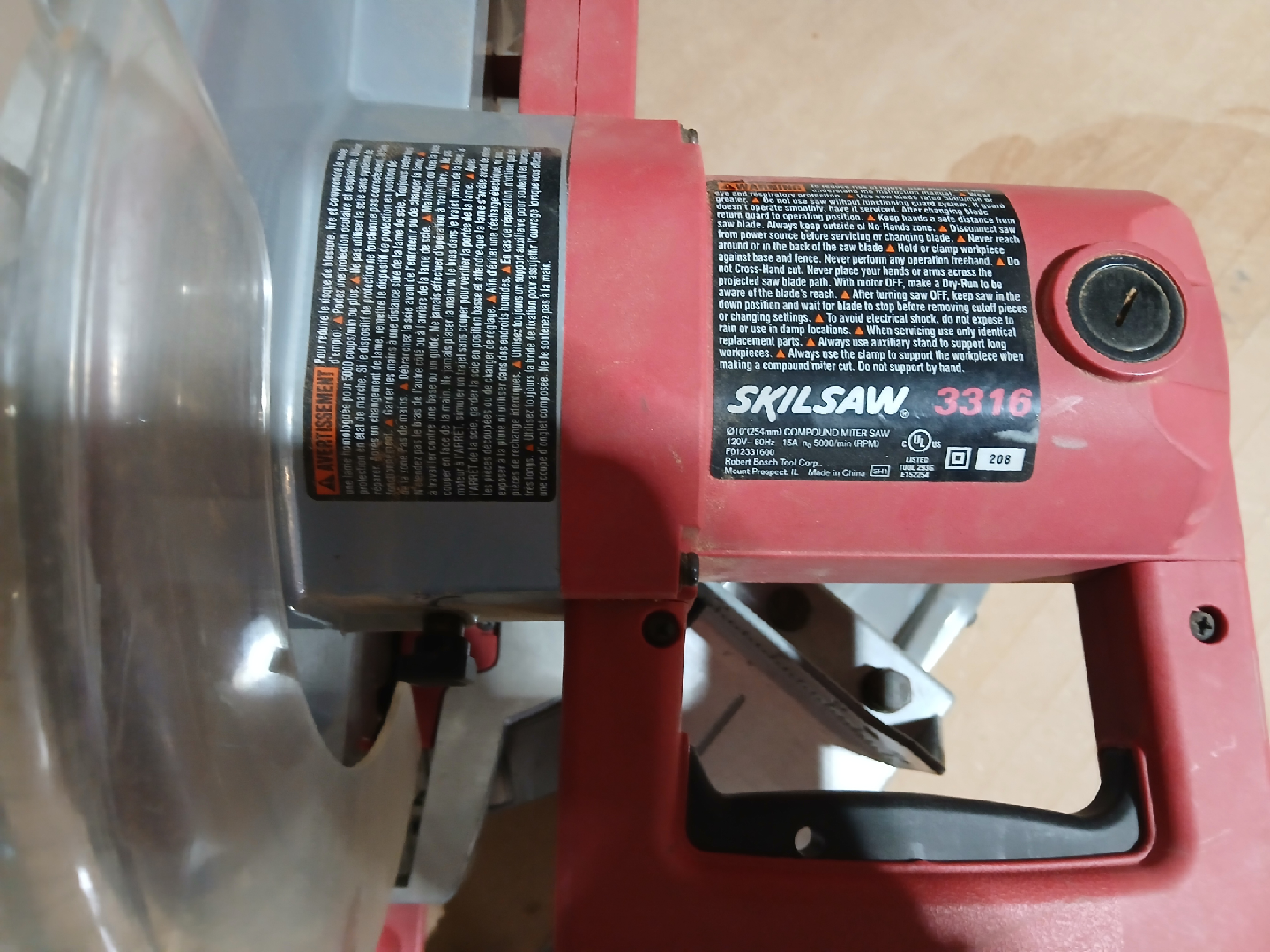 Skilsaw 3316 Compound Miter Saw - photo 3