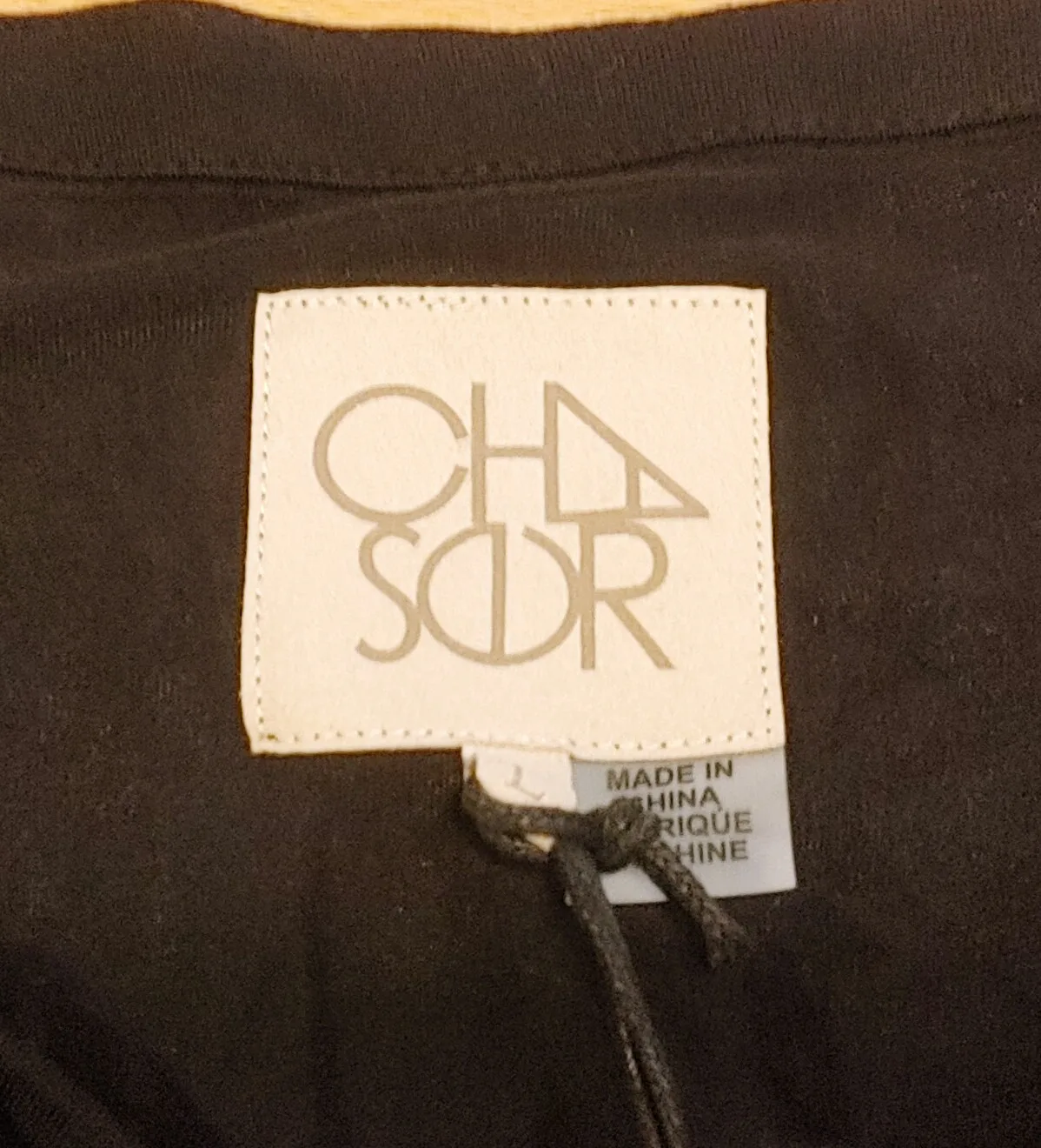 New Chaser Black Long Sleeve Top - Size L image indicator(9)