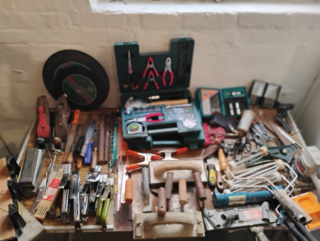 Various Used Hand Tools