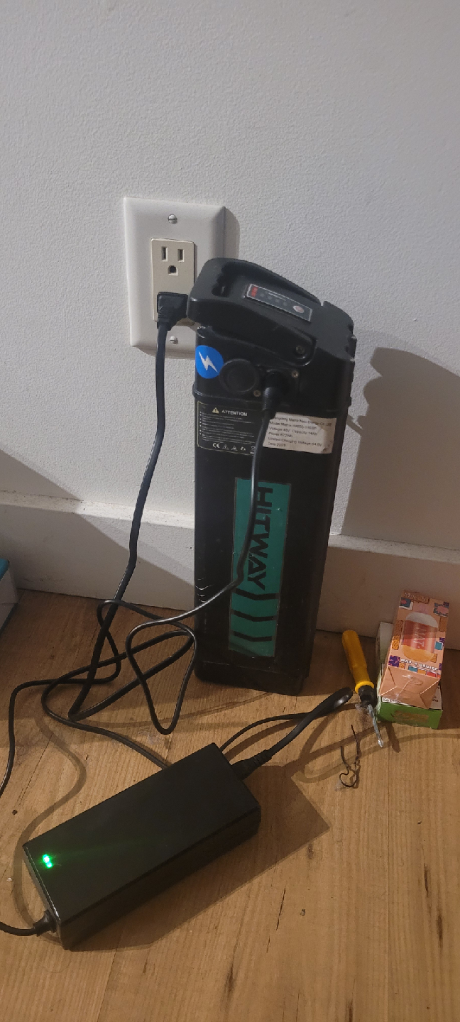 Hitway E-Bike Battery with Charger