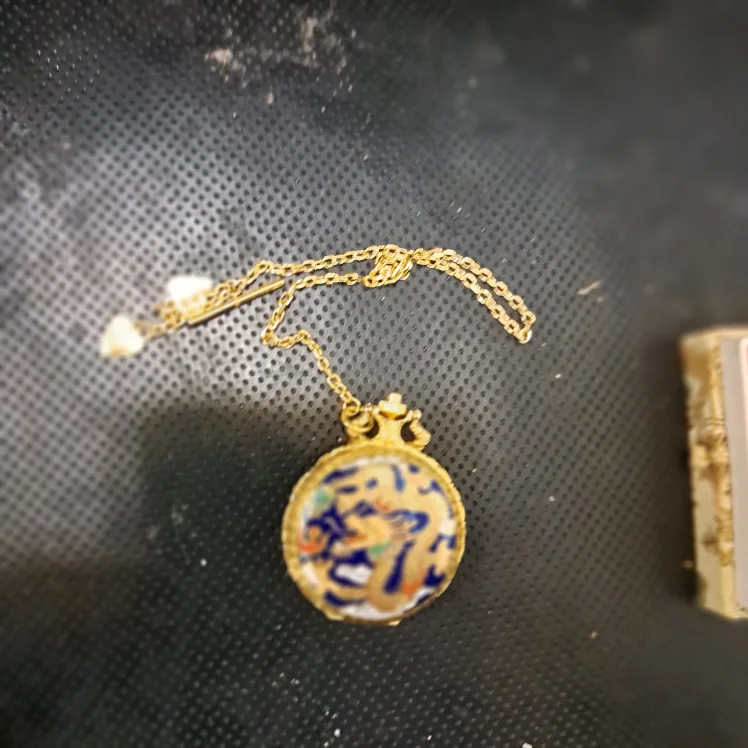 Cloisonne Pocket Watch with Chain image indicator(6)