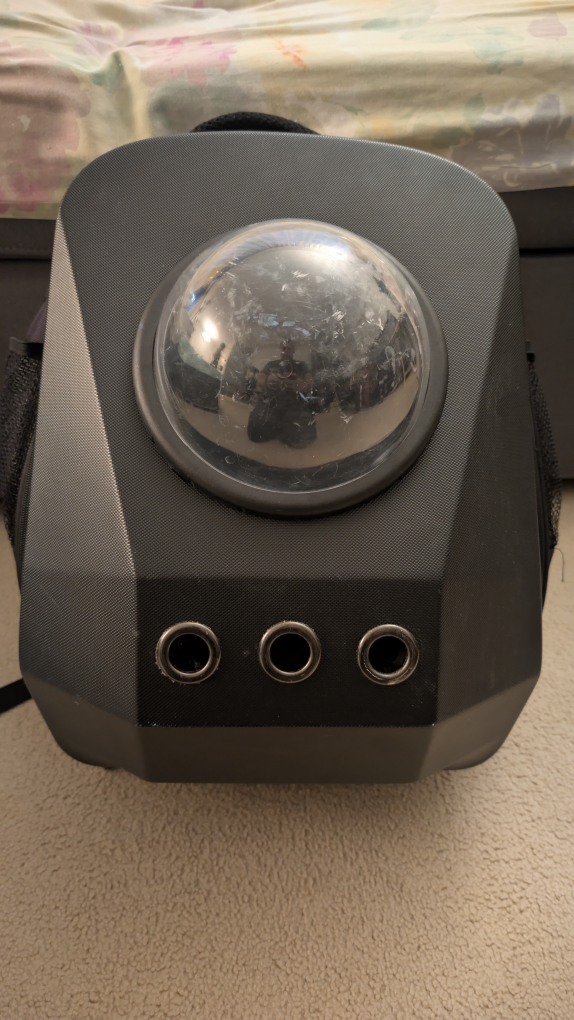 Pet Carrier Backpack - Space Capsule Design