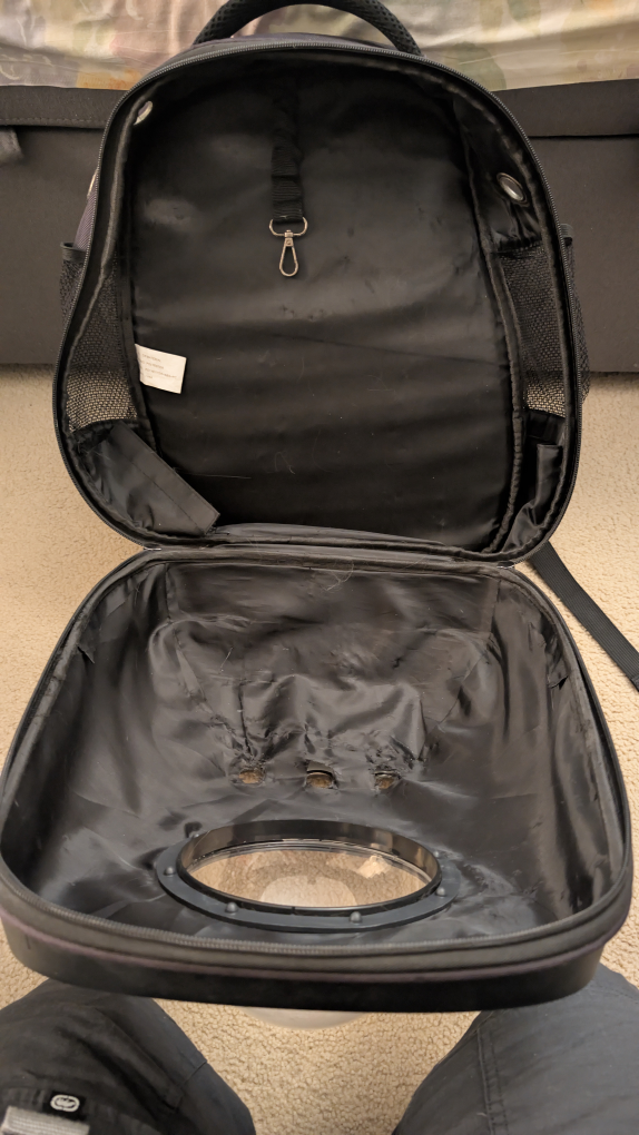 Pet Carrier Backpack - Space Capsule Design - photo 3