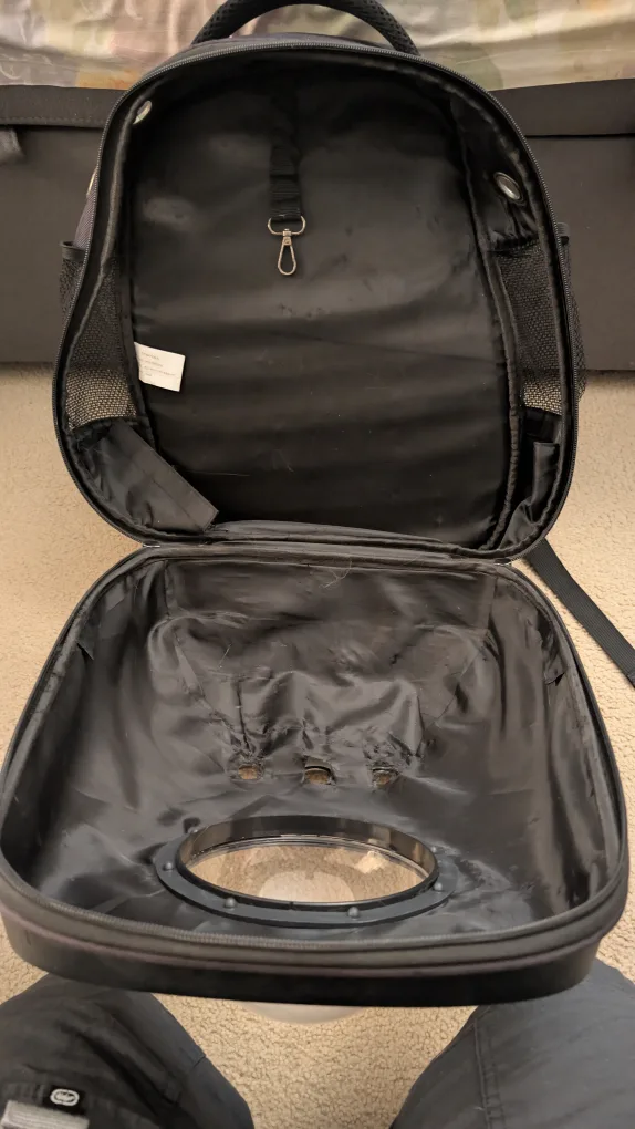 Pet Carrier Backpack - Space Capsule Design image indicator(3)