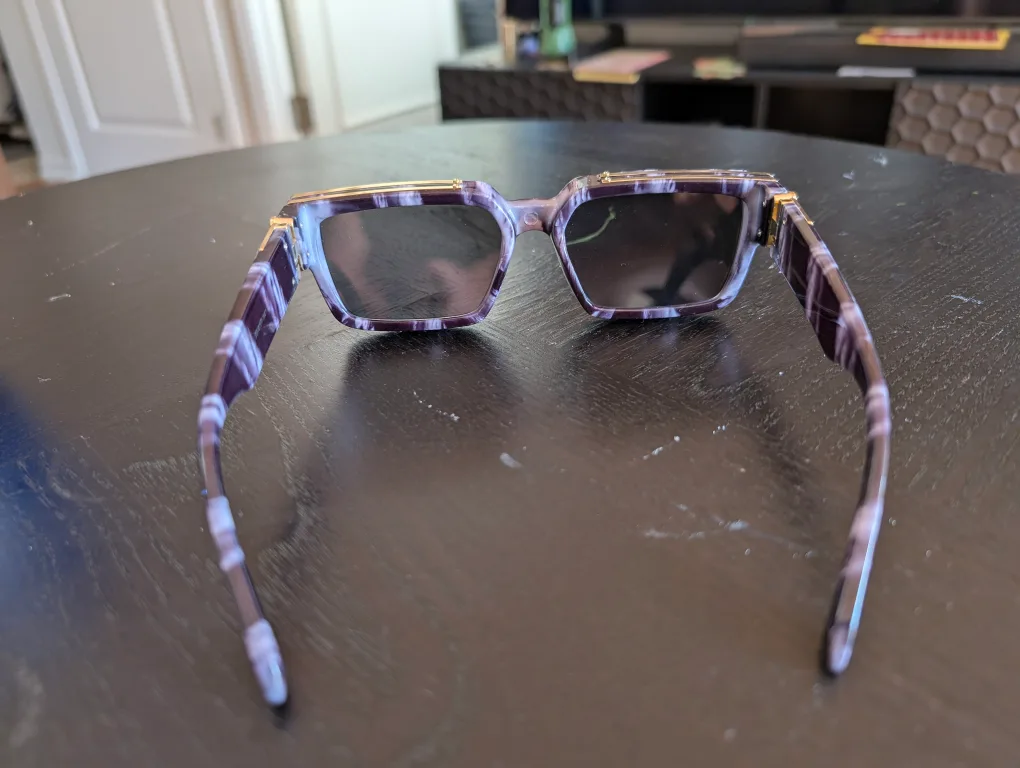 Sunglasses - Purple & White Pattern as worn by Takeoff image indicator(4)