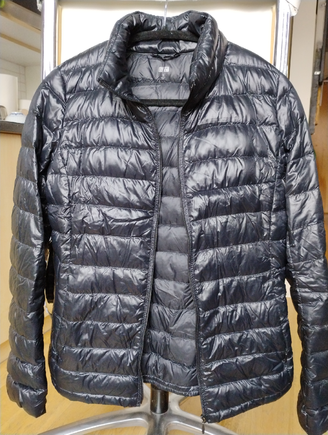 Uniqlo Black Down Jacket - Size S